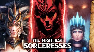 The Most Powerful Sorceresses in Warhammer  Total War Warhammer 3  Warhammer Fantasy Lore [upl. by Lai]