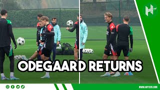 ODEGAARD IS BACK Arsenal captain RETURNS ahead of Inter clash [upl. by Geer]