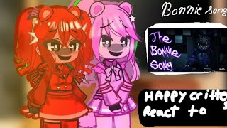 happy critters react to the Bonnie song [upl. by Doll588]