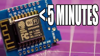 Get Started With A D1 Mini ESP8266 In Under 5 Minutes [upl. by Sternick]