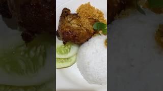 Nasi ayam kremes for my dinner today keluargacemara9774 enjoy ayamkremes kriukkriuk mantap [upl. by Lleon700]