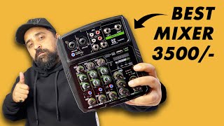 Best Audio Mixer  Xtreme Acoustics XAMXB4 Review amp Test  Mixer For Home Studio Setup [upl. by Emylee834]