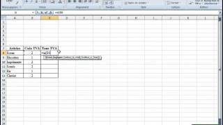 Excel  Fonction SI exercice 1 [upl. by Aneej434]