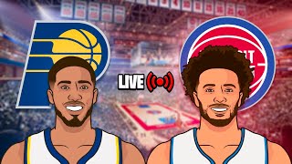 Indiana Pacers vs Detroit Pistons Live Reaction amp Watch Party [upl. by Alimaj888]