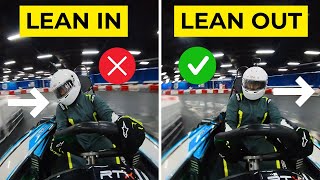 Lean IN vs Lean OUT Karting Experiment [upl. by Ely306]