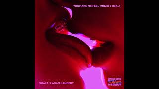 Adam Lambert Sigala  You Make Me Feel Mighty Real Optecios Custom Extended Mix [upl. by Gaw]