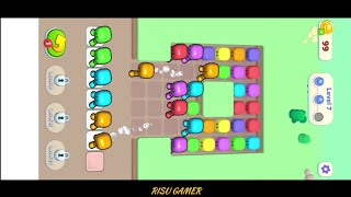 Block Jam 3D Game  Best Puzzle Game 🥰  Entertaining Game  RISU GAMER [upl. by Elaynad]