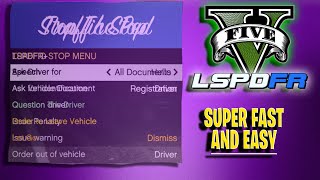 How to fix overlapping menus  Gta5 lspdfr [upl. by Ress]