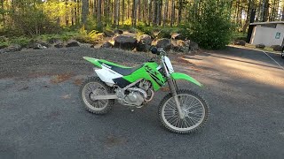 KLX 140R F is a SECRET Enduro Monster [upl. by Volnay]