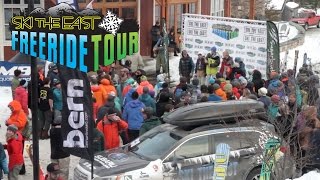 Ski The East Freeride Tour 2015 Stop 3  Sugarbush [upl. by Cartwell581]