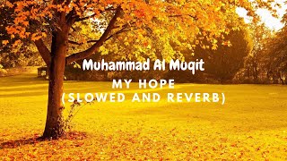 My Hope Allah Nasheed By Muhammad al Muqit Slowed  Reverb [upl. by Medrek]