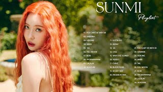 SUNMI Playlist 2023  Best Songs of SUNMI [upl. by Helena]