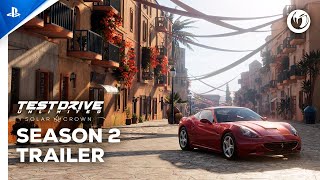 Test Drive Unlimited Solar Crown  Season 2 Trailer  PS5 Games [upl. by Orv]