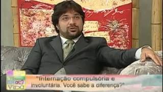 Dr Marcos Jordão fala sobre internação compulsória e involuntária [upl. by Alimac]