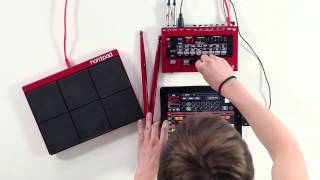 Nord Drum 2 vs Nord Beat 2 step sequencer [upl. by Yantruoc859]