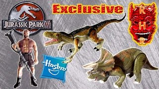 Jurassic Park Toys JP3  Dino Tracking Set Review [upl. by Nylavad]