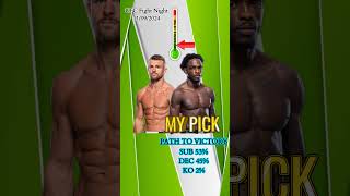 UFC Cody Stamann vs DaMon Blackshear Quick Fight Pick [upl. by Jaela57]