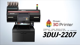 【ENG】3DUJ2207 Full Color 3D Inkjet Printer  MIMAKI ENGINEERING CO LTD [upl. by Jecon296]