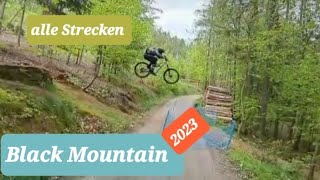 Black Mountain Bike Park 2023 alle Strecken [upl. by Gladdy537]