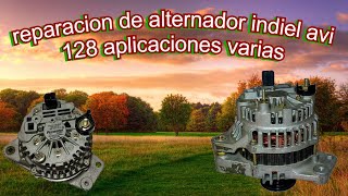 PASO A PASO Reparación alternador indiel avi 128 [upl. by Phenice385]