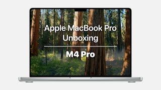 M4 Pro MacBook Pro Unboxing [upl. by Troy707]