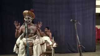 RajaSeva Part 01 chakyar koothu ചാക്യാർ കൂത്ത്   Painkulam Cheriya Rama Chakyar [upl. by Nortna]