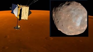 Dodging Phobos  MAVEN’s Thrusters Fired To Avoid Mars Moo [upl. by De Witt386]