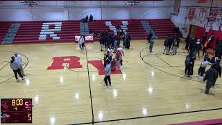 Rancocas Valley vs Burlington Township Varsity Mens Basketball [upl. by Ken]