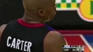 Vince Carter  Best Alleyoop Dunk Of All Time Mar 08 2000 [upl. by Alletnahs]