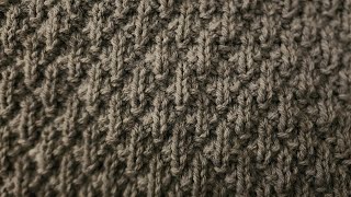 The Seersucker Stitch  Knitting Tutorial [upl. by Atalya]