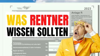 Steuerpflicht im Rentenalter Was jeder Senior wissen sollte [upl. by Norahc]