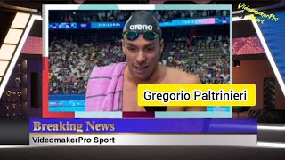 Paltrinieri bronzo negli 800 stile libero primo italiano a medaglia in tre Olimpiadi consecutive [upl. by Rossner863]