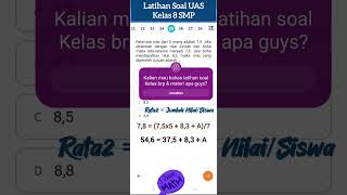 Pembahasan Latihan Soal UAS Matematika Kelas 8 SMP semester 2 tahun 2024 part 5 [upl. by Arella]