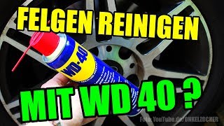 Felgen reinigen mit WD40  Geht das [upl. by Ylluz668]