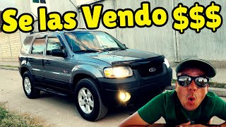 ✅️ Se las vendo💰 Mi Camioneta Ford Escape 2007🚘 Americana o RegularizadaTianguis de autos Leon Gto [upl. by Aciram705]