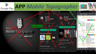 TOPOGRAFÍA APP de Topografía para teléfono PARA REALIZAR LEVANTAMIENTOS TOPOGRAFICOS [upl. by Yrnehnhoj]