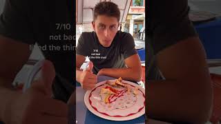 my boyfriend rating pizza in Venice Italy 🇮🇹 [upl. by Annua]