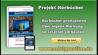 mp3HörbuchDownload  legal und kostenlos selber produzieren mit »Super Profit mit Hörbüchern« [upl. by Eddy]