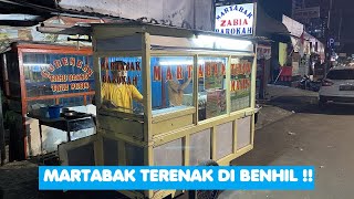 Martabak Zabia Barokah Bendungan Hilir  Martabak Paling enak di Jakarta Pusat [upl. by Bethena]