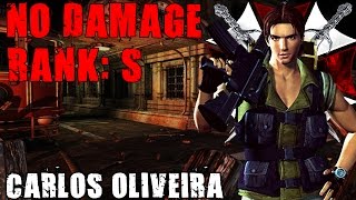 Resident Evil 3 The Mercenaries Carlos No Damage Rank S [upl. by Alviani]