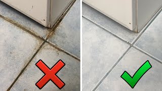 How to Clean Tile Floors with Vinegar amp Dish Soap 💥 Great result [upl. by Restivo]