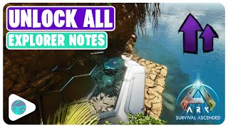 Unlock All Explorer Notes Command \\ ARK [upl. by Girand]