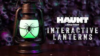 Kings Island  Interactive Lanterns for Halloween Haunt 2024 [upl. by Eidurt208]