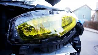 Lamin X Protective Headlight Film for 10th Gen Civic Hatchback [upl. by Calandria]