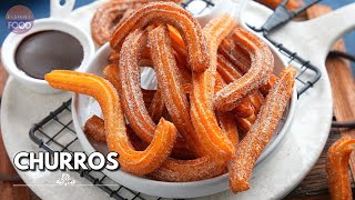 Churros  పర్ఫెక్ట్ స్పానిష్ ఛుర్రోస్  Homemade Churros Recipe  Vismai Food [upl. by Nnave286]