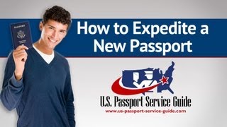 How to Expedite a New Passport [upl. by Aninep]