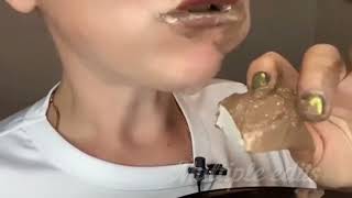 wet 💦 chalk with paste 🤍 asmr edit AnkoSouth mukbang edit asmreating [upl. by Bedwell]