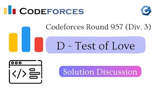 D  Test of Love  Codeforces Round 957 Div 3  বাংলায় সমাধান [upl. by Annayk]