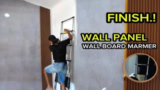 DEKORASI KAMAR MINIMALIS  WALL BOARD [upl. by Yesiad]