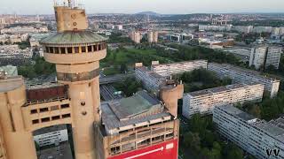 Geneks Towers Kule Geneks Belgrade Serbia  4k video [upl. by Llenrag388]